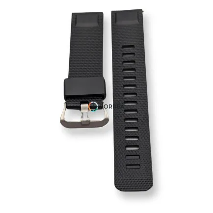 Каучуковый ремешок для часов Casio Pro-Trek PRW-6900 черный RKCA-521 - 9