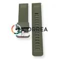 Каучуковый ремешок для часов Casio Pro-Trek PRW-6900 хаки RKCA-521 - 3