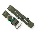 Каучуковый ремешок для часов Casio Pro-Trek PRW-6900 хаки RKCA-521 - 1