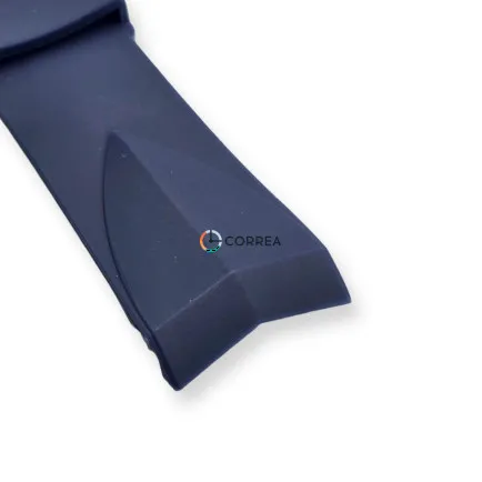 Каучуковый pемешок для часов Corum Admiral`s Cup синий RKCO-101 - 10