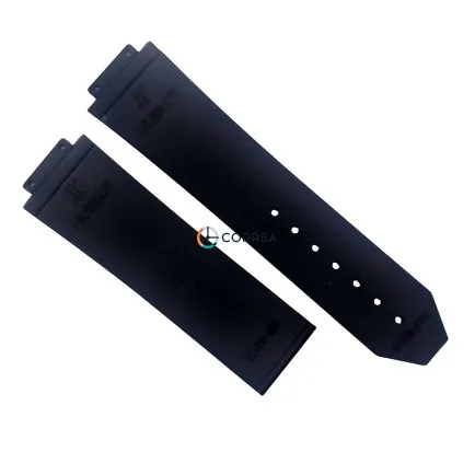 Оригинальный каучуковый ремешок для часов Hublot Big Bang 44 mm 301 черный RKH-301.00 - 6