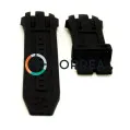 Каучуковый ремешок для часов Invicta Reserve Scuba черный RKIN-001 - 4