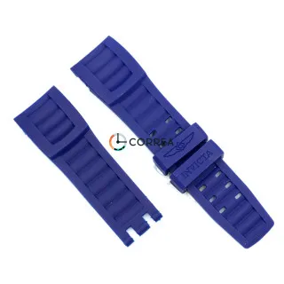Каучуковый ремешок для часов Invicta Pro Diver синий RKIN-004