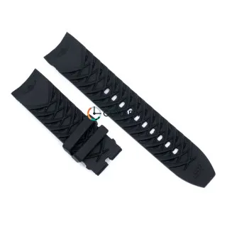 Каучуковый ремешок для часов Invicta Yakuza черный RKIN-005