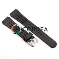 Cиликоновый ремешок Morellato A01U1092198019MO20 для часов Seiko черный - 1