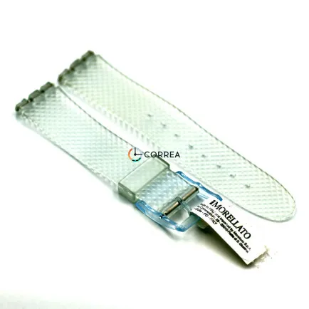 Cиликоновый ремешок Morellato A01U0675199062MO17 для часов Swatch белый - 9