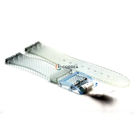 Cиликоновый ремешок Morellato A01U0675199062MO17 для часов Swatch белый - 7