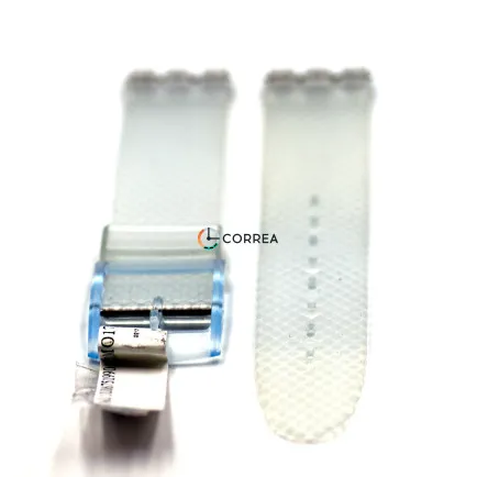 Cиликоновый ремешок Morellato A01U0675199062MO17 для часов Swatch белый - 8