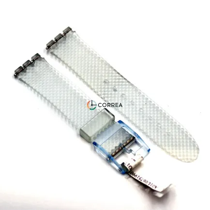 Cиликоновый ремешок Morellato A01U0675199062MO17 для часов Swatch белый - 6