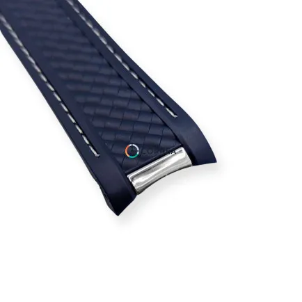Ремінець для годинника Omega Seamaster 150 синій RKO-101 - 7