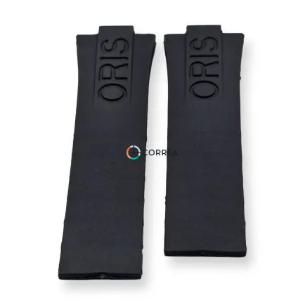 Каучуковый ремешок для часов Oris Aquis черный RKOR-101 - 7
