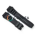 Каучуковый ремешок для часов Richard Mille CH черный RKRM-101 - 5