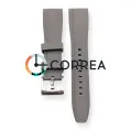 Каучуковый ремешок для часов Blancpain x Swatch серый RKS-101 - 4