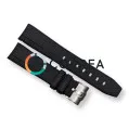 Каучуковый ремешок для часов Omega x Swatch черный RKS-102 - 1