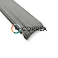 Каучуковый ремешок для часов Omega x Swatch серый RKS-102 - 2