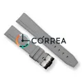 Каучуковый ремешок для часов Omega x Swatch серый RKS-102 - 1