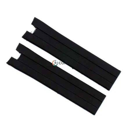 Каучуковий ремінець для годинника Tissot PRS 330 T076 черный RKT-004 - 6