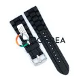 Каучуковый ремешок для часов Armani черный RКA-002 - 1