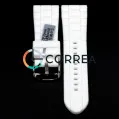 Каучуковый ремешок для часов Armani  белый RКA-002 - 5