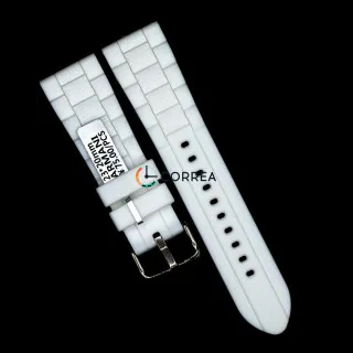 Каучуковый ремешок для часов Armani  белый RКA-002