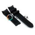 Ремінець для годинника Armani AR5979 AR5985 чорний RKА-003 - 4