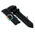 Ремінець для годинника Armani AR5979 AR5985 чорний RKА-003 - 2