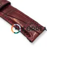 Ремешок из кожи аллигатора вишневый Correa RMCO-001 - 5