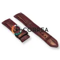 Ремешок из кожи аллигатора вишневый Correa RMCO-001 - 4