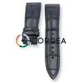 Ремінець зі шкіри алігатора синій для годинника Ulysse Nardin Marine RMUN-001  - 4