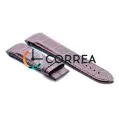 Ремешок кожаный для часов Tissot коричневый RT-008 - 3