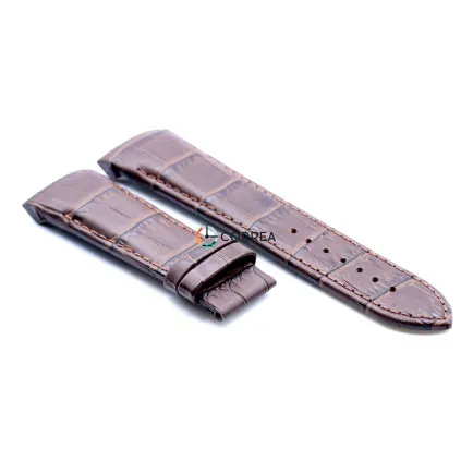 Ремешок кожаный для часов Tissot коричневый RT-008 - 8