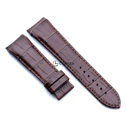 Ремешок кожаный для часов Tissot коричневый RT-008 - 6