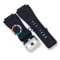 Каучуковий ремінець для годинника Bell & Ross чорний RKBR-101 - 3