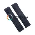 Каучуковий ремінець для годинника Tissot Т-Race T027, T048 чорний RКT-102 - 2
