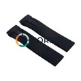 Каучуковий ремінець для годинника Tissot Т-Race T027, T048 чорний RКT-102 - 4