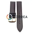 Ремешок из телячьей кожи De Fanci коричневый 103A-dbr - 5