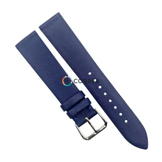 Ремешок из телячьей кожи De Fanci синий 103B-bl