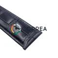 Ремешок из телячьей кожи De Fanci черный 116A-b - 3