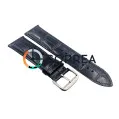 Ремешок из телячьей кожи De Fanci черный 116A-b - 4