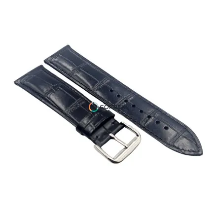Ремешок из телячьей кожи De Fanci черный 116A-b - 9