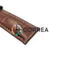 Ремешок из телячьей кожи De Fanci коричневый 116A-lbr - 2