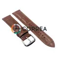 Ремешок из телячьей кожи De Fanci коричневый 116A-lbr - 4