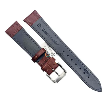 Ремешок из телячьей кожи Unda коричневый 8008 - 8