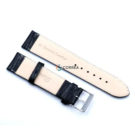 Ремешок из телячьей кожи Bandco черный HB1-10630 (RBB-023) - 8