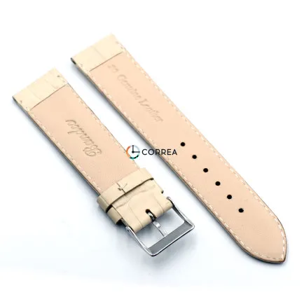 Ремешок из телячьей кожи Bandco молочный HB1-21434 (RBC-053) - 7