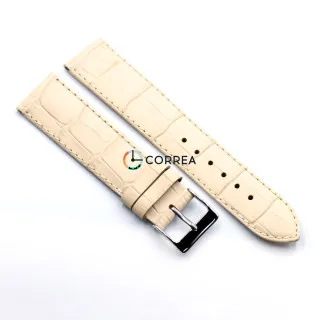 Ремешок из телячьей кожи Bandco молочный HB1-21434 (RBC-053)