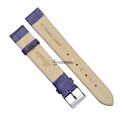 Ремешок из телячьей кожи Bandco фиолетовый HB1-21462 (RBC-057) - 7
