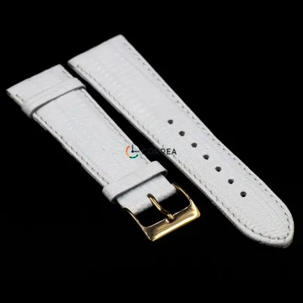 Ремешок из телячьей кожи Bandco белый HB1-52935 (RBW-004) - 9