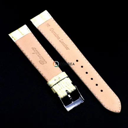 Ремешок из телячьей кожи Bandco молочный HB1-52933 (RBC-054) - 8