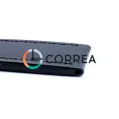 Ремешок для спортивных часов из кожи черный Romiks RRB-013 - 3